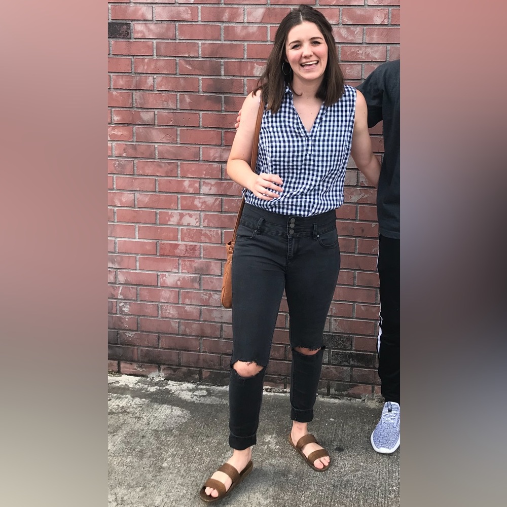 Free people black jeans